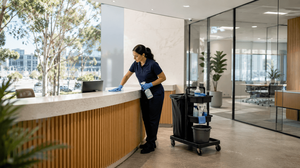 Corporate & Office Cleaning - professional commercial cleaning service in Central Queensland by Ozzie Commercial & Industrial Cleaners