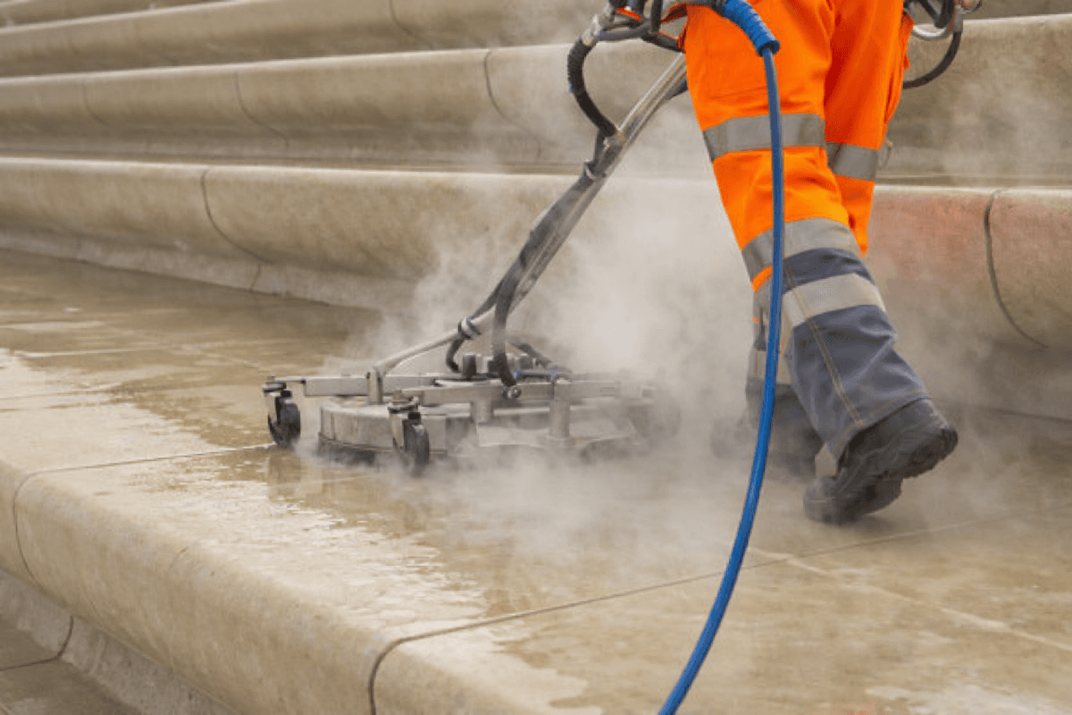 Flooring & Pressure Washing - professional commercial cleaning service in Central Queensland by Ozzie Commercial & Industrial Cleaners
